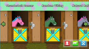 hooves of fire horse racing game stables